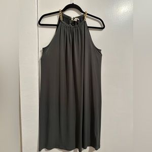 Michal Kors - Olive Green Halter Dress - M